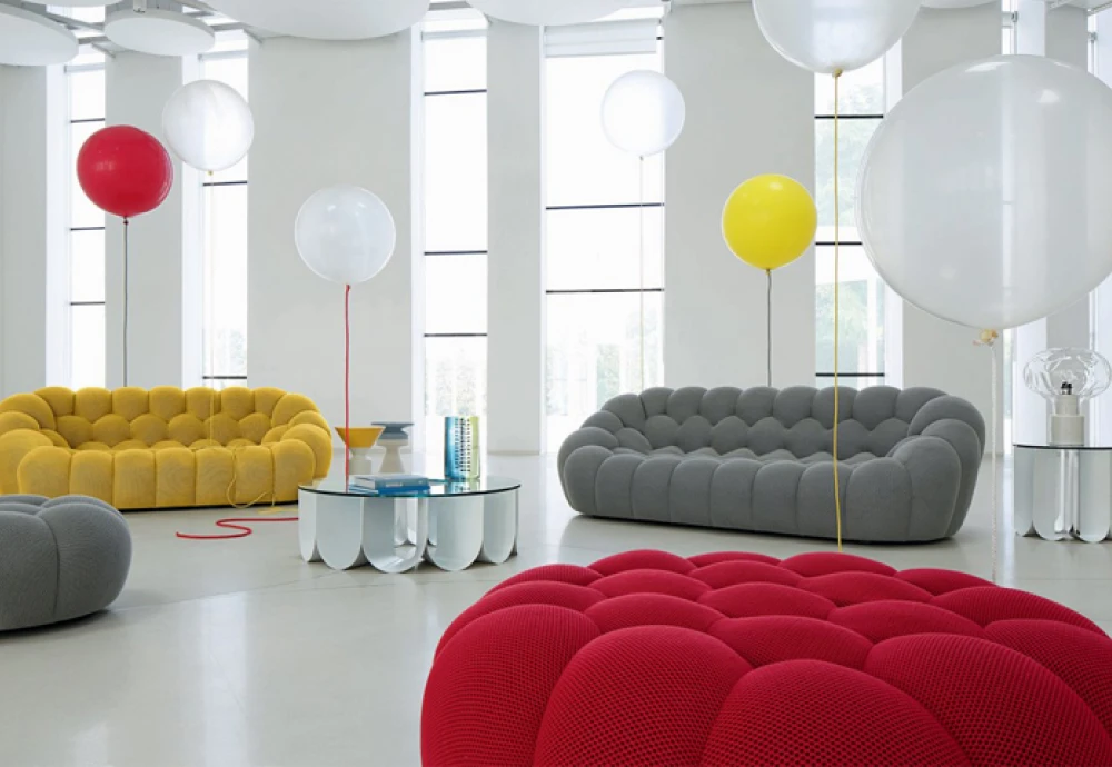 luxurious bubble cloud sofa